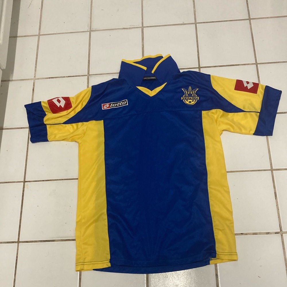 Football Soccer Ukrainian National Team T-Shirt -… - image 1